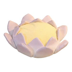 Magideal - Cojín De Loto Trono De Loto Tatami Cojín De Silla Para Mujer Decoración Durable Cojín De Piso Perezoso Almohada De Meditación Para Dormitorio Sala De Morado S