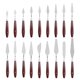 thumbnail image 1 of Juego de Cuchillos de Paleta Gemerglity 18 Piezas Acero Inoxidable, 1 of 6