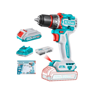 Taladro Atornillador 55Nm 1/2 Bateria Total Tdli205582 Color Turquesa Frecuencia 50 60Hz