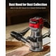 thumbnail image 5 of Enrutador compacto AVID POWER de 1,25 HP y 6,5 A con brocas y guías, 5 of 9