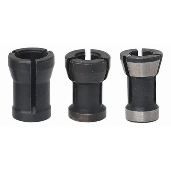 3 Adaptadores De Fresa Broca Para 1/4 Pulgada, 6, Y 8 Mm