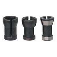 Genérica - 3 Adaptadores De Fresa Broca Para 1/4 Pulgada, 6, Y 8 Mm