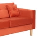 thumbnail image 4 of Sofa New Retro 3c Felpa 05 Naranja, 4 of 6