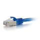 thumbnail image 2 of Cable Ethernet C2G Cat6 Blindado Azul 15 cm, 2 of 4