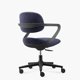 thumbnail image 4 of Silla Oficina Otto Azul, 4 of 9
