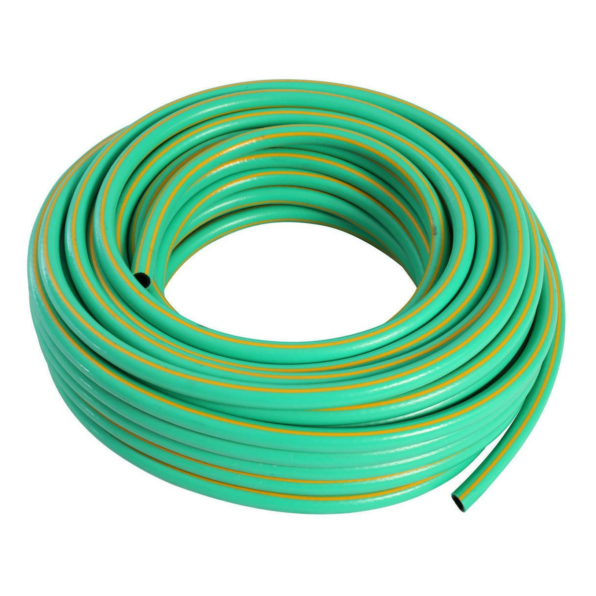 Manguera Pvc Malla 3/4'' 25 Metros Con Kit Verde Claro Dvp