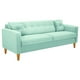 thumbnail image 2 of Sofa New Retro 3CG Felpa 04 Verde Agua, 2 of 6