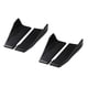 thumbnail image 3 of 4 Uds PP Coche Cuerpo Alerones Para Parachoques Trasero Labio Kit Divisores Protectores Difusor, 3 of 6