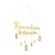 thumbnail image 3 of Ramadán Kareem Eid Mubarak Decoraciones Madera Colgante Luna Estrella Con, 3 of 5