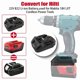 thumbnail image 2 of Adaptador Convertidor de Herramientas Eléctricas para Hilti 22V B22 Batería Li-ion para Ma*kita 18V Herramientas Eléctricas, 2 of 4