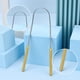 thumbnail image 1 of 1PC Tongue Scraper Cleaner Surgical Grade Pro Eliminate Bad Breath Stainless Steel Metal Tongue Brush Dental Kit For Adults, 1 of 3