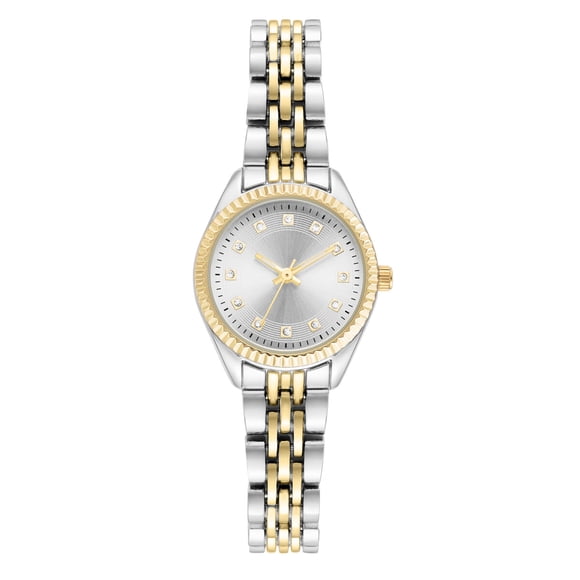 Reloj Mujer Time and Tru Bicolor Acero Inoxidable Quartz