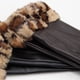 thumbnail image 4 of Guantes Mujer Cuerina Animal Print Con Puño Peludo Invierno cafe Talla Única, 4 of 4