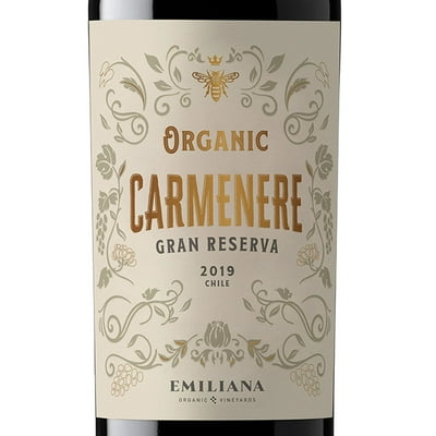 Vino Tinto Carmenere Gran Reserva 13.6° Botella 750 Ml Viñedos Emiliana