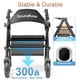 thumbnail image 2 of Andador Plegable Soundfuse con Asiento y Ruedas de 20 cm, 2 of 8