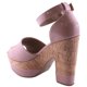 thumbnail image 2 of Sandalia Chalada Mujer Fatto-2 Nude Moda, 2 of 3
