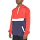 thumbnail image 1 of Saronite Chaqueta Anorak Casual con Capucha, Manga Larga, Cortavientos, Color Rojo/azul Marino (para Mujer), 1 of 1