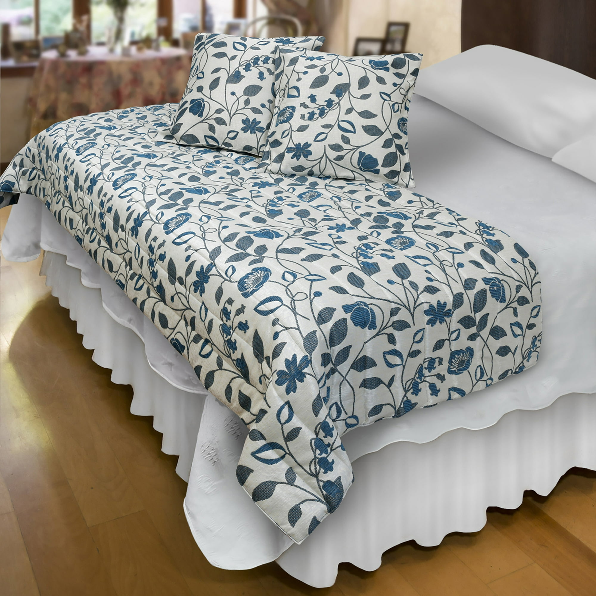 Mallorca - Piecera Con Fundas Mercury Petróleo