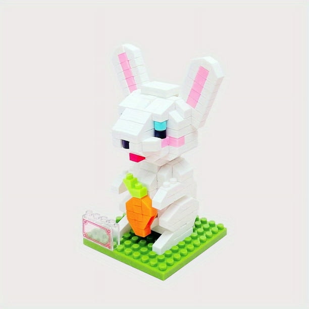 The Chinese Zodiac Series Animal Model Small Particles Assembled Building Blocks DIY Educational Children's Toy Gift Game Fan Party Birthday Gifts