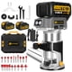 thumbnail image 1 of Wood Router JEXUGK inalámbrico sin escobillas de 21 V con batería de 2 x 4,0 Ah, 1 of 8