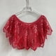 thumbnail image 3 of Sequins Leaf Lace Shawl Wraps Vintage Sequin Beaded Evening Cape Bridal Shawl Women Dress Cheongsam Classic Shawl, 3 of 3