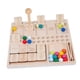 thumbnail image 5 of Tablero De Conteo De Madera Bandeja De Cuentas Niños Aprendizaje Matemáticas Juguete Juego Educativo, 5 of 5