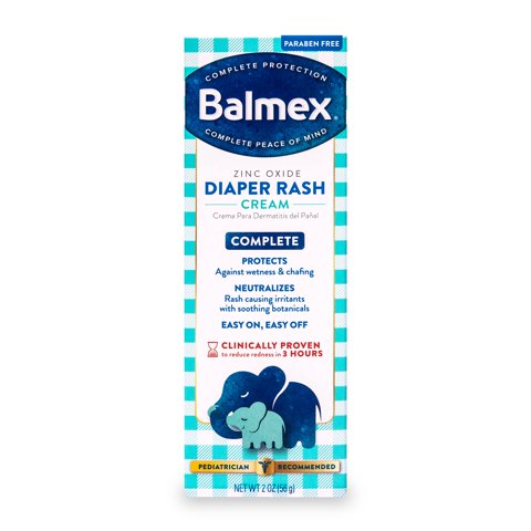 Crema Para Dermatitis Del Pañal Balmex Complete Protection 60 Ml
