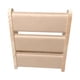 thumbnail image 4 of Soporte De Exhibición Para Collares, Estante De Exhibición De Joyería De Mesa De Tres Capas De Madera Maciza, Color Beige, 4 of 5