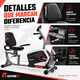 thumbnail image 5 of Bicicleta Estatica Horizontal Centurfit Magnetica 140 kg Asiento Ajustable Monitor LCD Cardio en Cas, 5 of 8