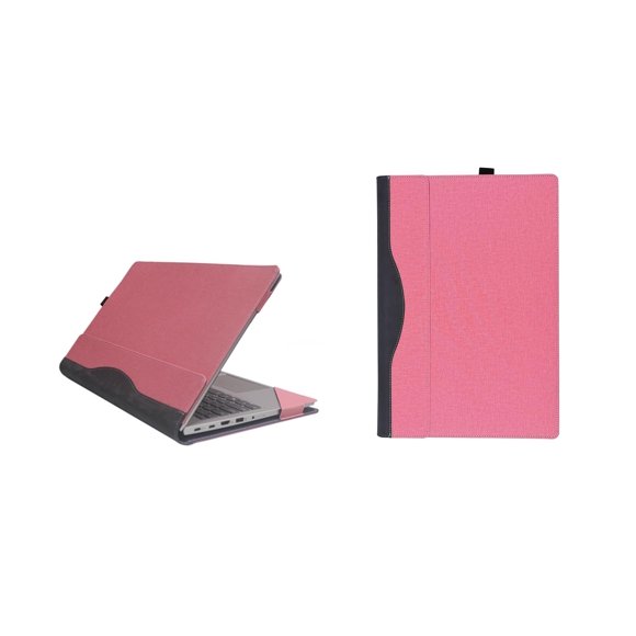 Funda para portátil XJchen 15,6" HP rosa de cuero PU 0,5 kg