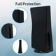 thumbnail image 4 of Funda protectora contra el polvo para PS5, funda protectora impermeable antiarañazos con corte de precisión para la consola PlayStation 5 Digital Edition y Ultra HD Edition-Negro, 4 of 9