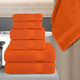 thumbnail image 2 of Toalla Baño + Mano Algodón By Cannon 350 g Color Naranja Liso, 2 of 3