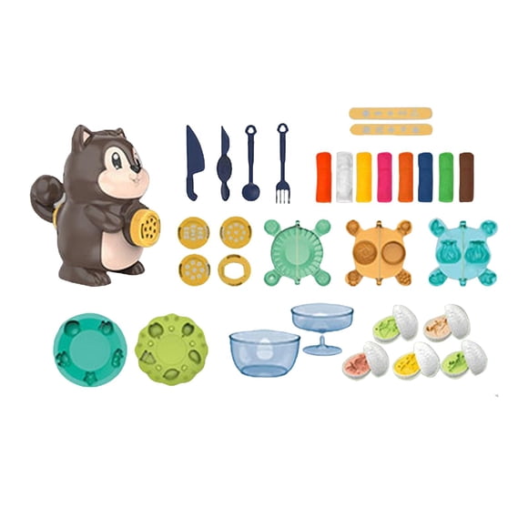 Playdoughs Tool Set Playdoughs Shape Tool Para Game Imagination Preschool 36Pcs