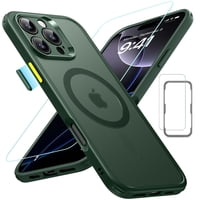 Funda Esr Para Iphone 16 Pro Max Con Protector De Pantalla, Color Verde