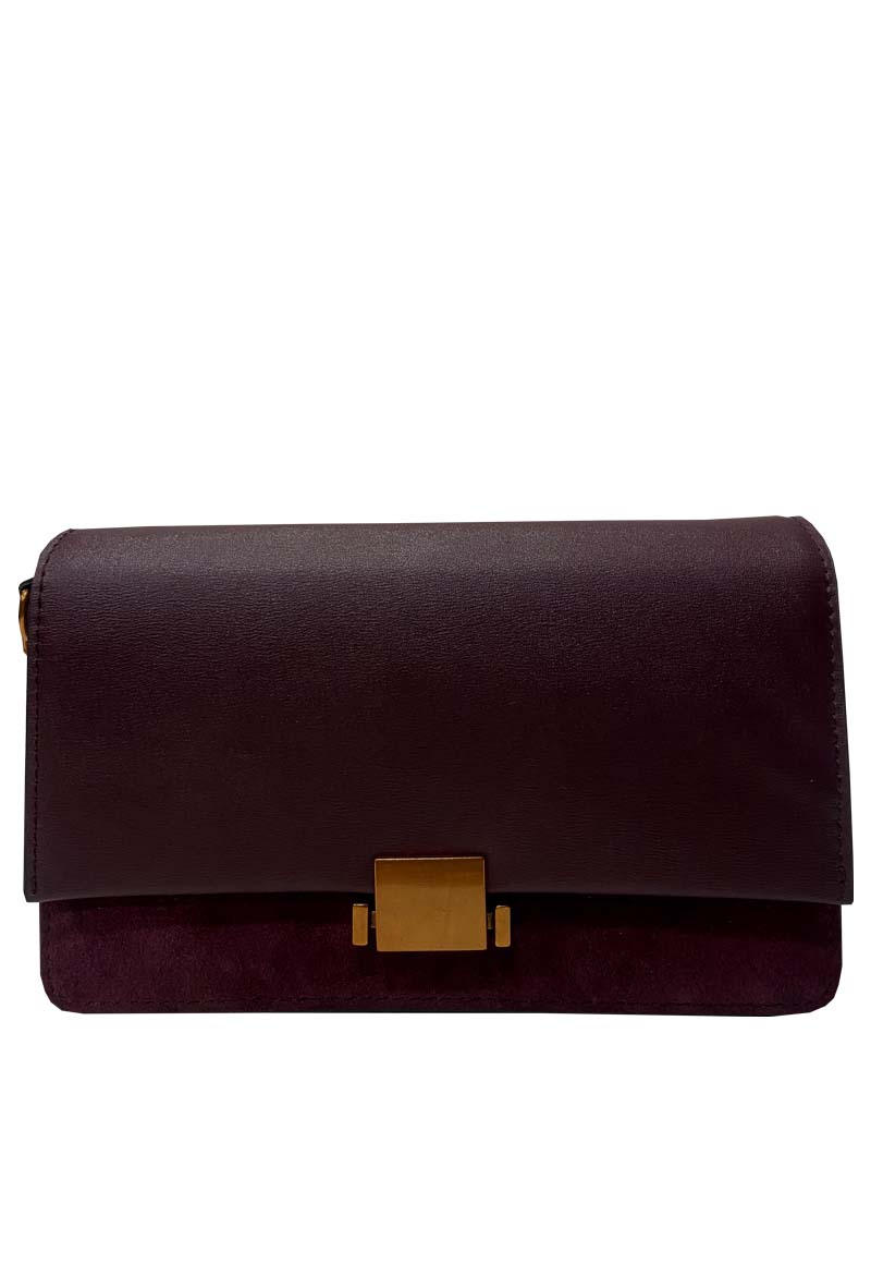 Todopiel - Cartera Cuero Crp87 Burdeo