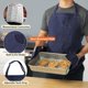 thumbnail image 2 of Delantal opux Chef 81 cm Lona Azul Marino con Bolsillos, 2 of 9