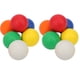 thumbnail image 4 of 12 pelotas de golf de poliuretano con esponja, color blanco, rojo, naranja, amarillo, verde y azul., 4 of 8