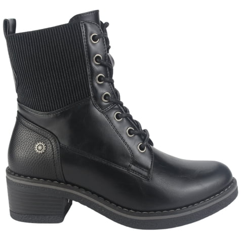 Botin Chalada Mujer Brike-2 Negro Casual