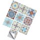 thumbnail image 2 of 10 Piezas 20 Cm Autoadhesivo Pared Cuadrada Mosaico Azulejo Vinilo Ladrillo Pegatina Películas Tipo H, 2 of 5