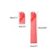 thumbnail image 2 of Guantes de Ópera Largos de Tul para Mujer Guante Transparente de Dedo Completo para Noche Boda 1 Par Rojo M, 2 of 6