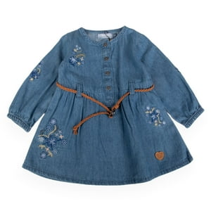 Vestido Bebé Niña Denim Pillin