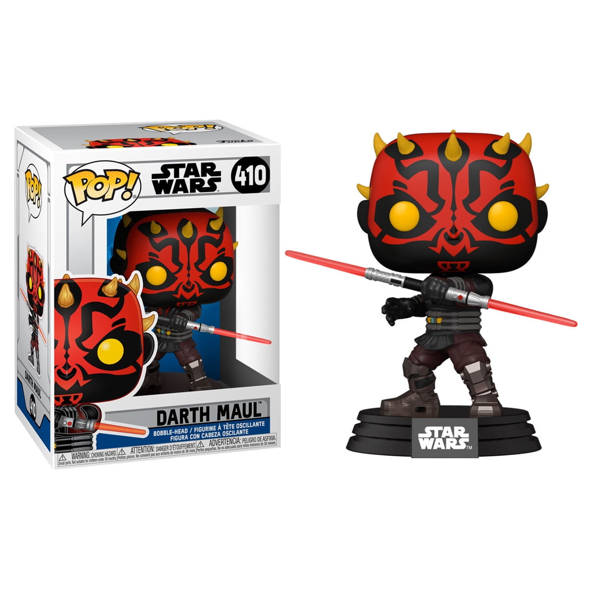 Funko - Pop Star Wars Cloned Wars Darth Maul 410