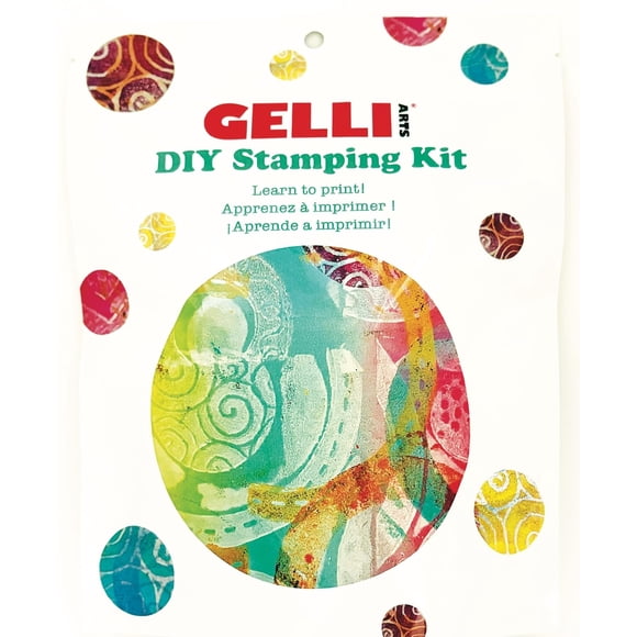 Kit de Arte y Manualidades Gelli Arts Placa de Gel para Estampado 5x5