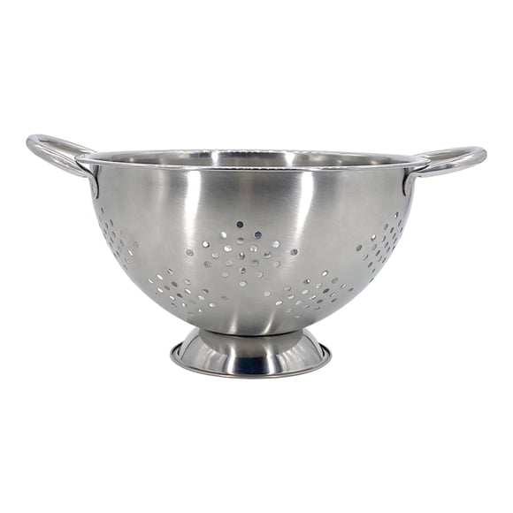 Bowl Colador Acero Inoxidable 24 Cm 1 Pieza Plateado