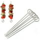 thumbnail image 1 of Set De 6 Pinchos Brochetas Anticucho Metal De 50 Centimetros, 1 of 3