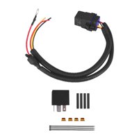 Magideal - Kits De Cableado De Relé De Bomba De Combustible, Juego De Relés De Bomba De Combustible Eléctrica, Relé De Kits De Arnés De Cableado De Bomba De