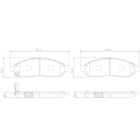Pastillas Freno Para Auto Motaquip Lvxl1864