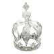 thumbnail image 2 of Crown Cake Topper Cupcake Decoración Tiaras Para Fiesta De Cumpleaños Cosplay Prom Plata, 2 of 5