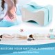 thumbnail image 4 of Almohada de rodilla de espuma viscoelástica, almohada ortopédica para piernas Foverhom, 4 of 9