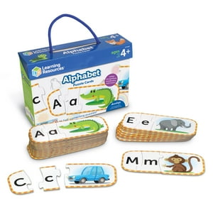 Puzzle Cards Learning Resources Alphabet Kindergarten 4+